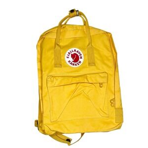Fjallraven Kanken Backpack Yellow Classic Bag Laptop Hiking School Travel Small